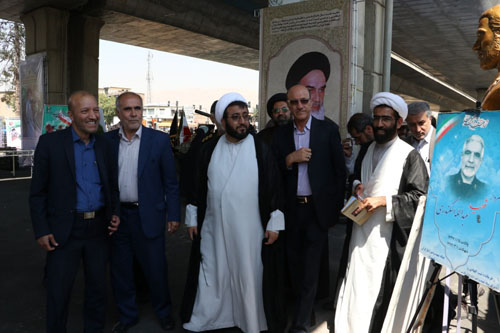 افتتاح نمایشگاه دفاع مقدس در شیراز