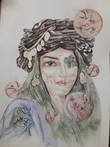 درخشش هنرمند ایرانی در اجلاس سازمان منع تسحیلات شیمیایی/ تاثیر نقاشی «سردشت» بر مدیرکل OPCW