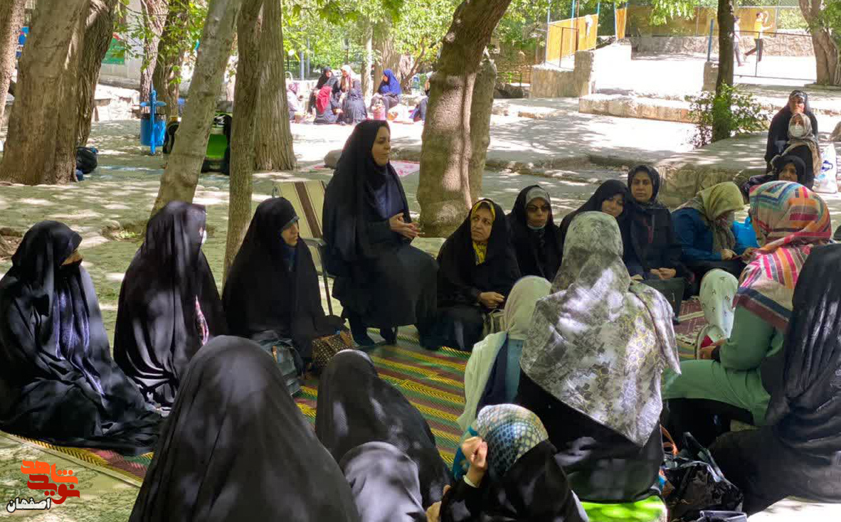 اردوی همسران جانبازان اصفهان در خوانسار برگزار شد