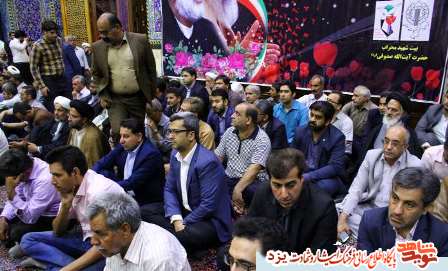 مراسم سالگرد شهید آیت الله صدوقی(ره) و امام جمعه فقید یزد برگزار شد+ تصویر