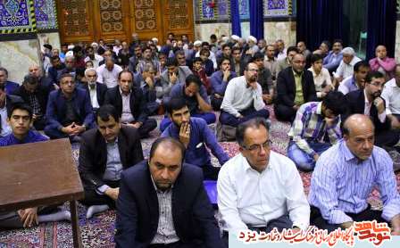 مراسم سالگرد شهید آیت الله صدوقی(ره) و امام جمعه فقید یزد برگزار شد+ تصویر