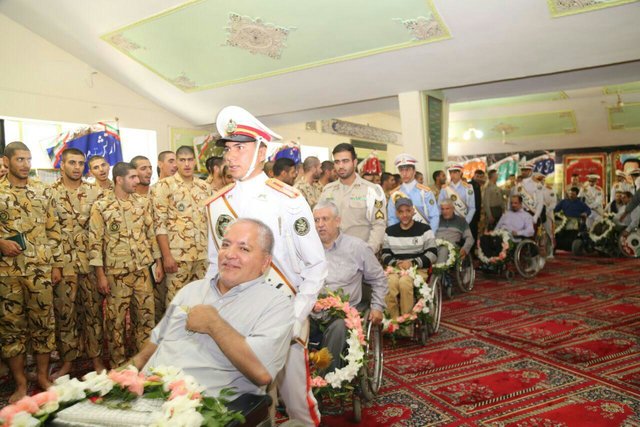 جانبازان ارتشی میهمان پادگان فرماندهی دژبان شدند جانبازان ارتشی میهمان پادگان فرماندهی دژبان شدند