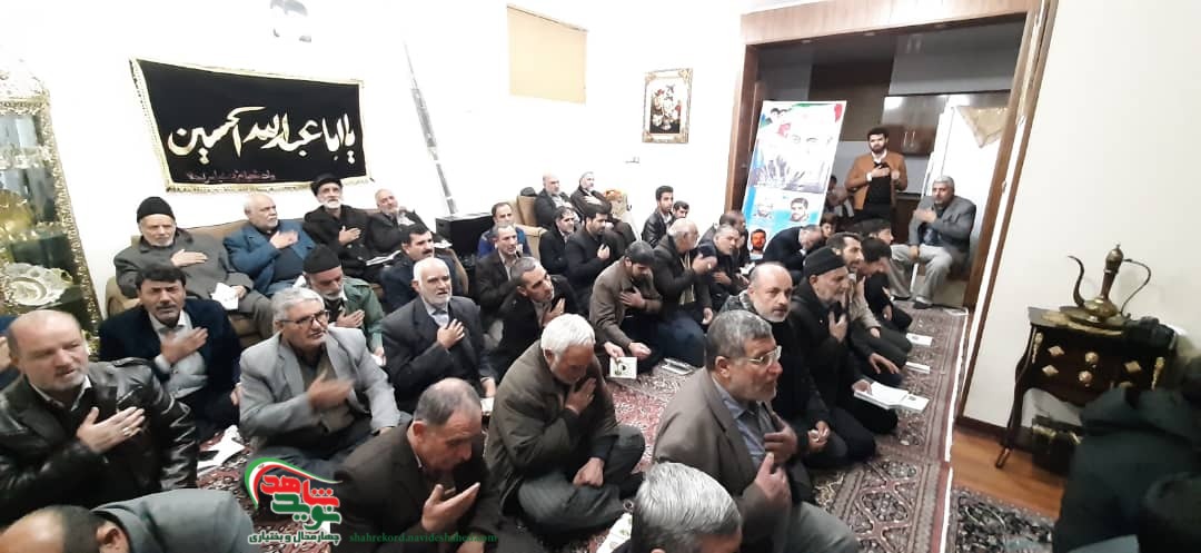 مراسم بزرگداشت شهید حاج قاسم سلیمانی توسط هیئت یا حسین (ع)
