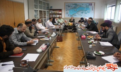 تشكيل كارگروه نظارت بر تولید و نشر آثار حوزه ايثار و شهادت در مازندران تشكيل كارگروه نظارت بر تولید و نشر آثار حوزه ايثار و شهادت در مازندران
