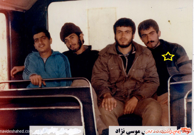 پدر شهید والامقام سیروس موسی نژاد به فرزند شهیدش پیوست