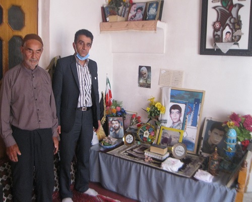 دیدار مسئولین و مدیران بنیاد شهید و امور ایثارگران شهرستان گرمه با خانواده های معظم شهدا این شهرستان