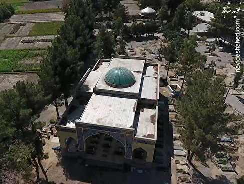 زیارت مجازی گلزار شهدای احمدآباد اصفهان