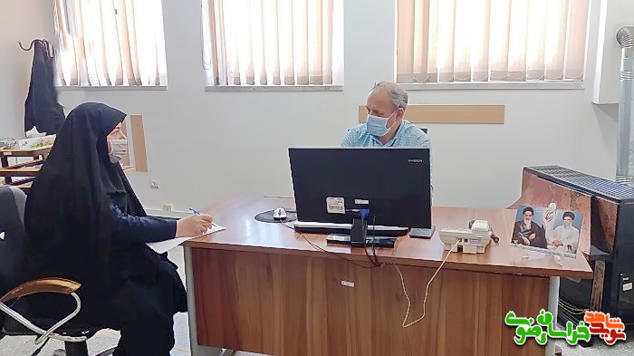 براهیم مکتبی، رئیس کمیته ایثارگران شهرستان درگز