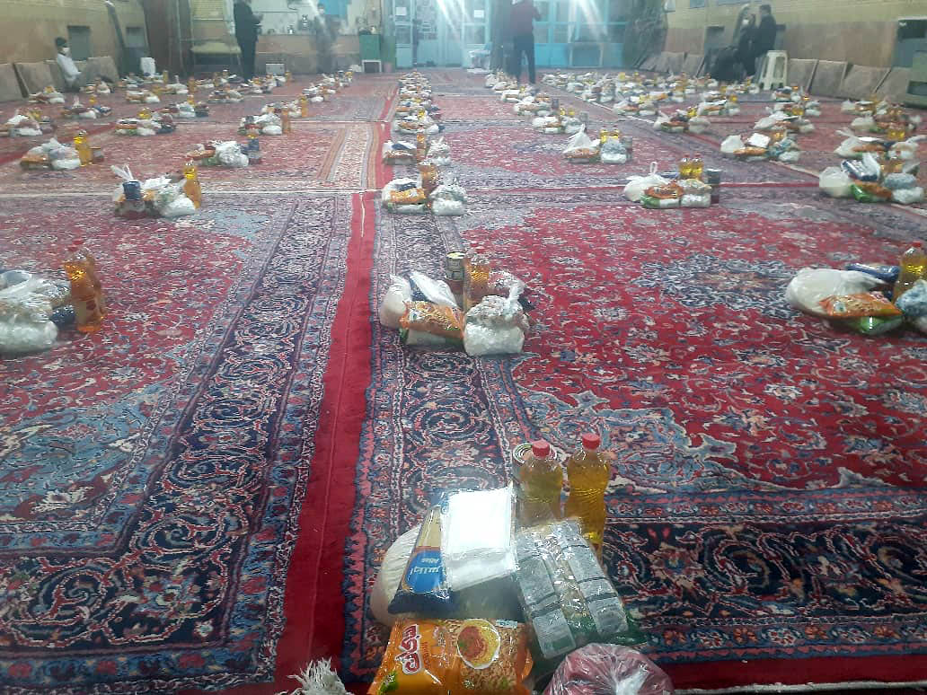 دهمین مرحله پویش نیکوکاری و کمک مومنانه در مرکز نیکو کاری امیرالمؤمنین بازار تاریخی اراک