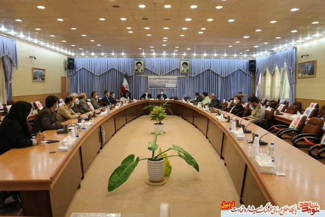 جلسه شورای ترویج فرهنگ ایثارو شهادت استان اردبیل برگزار شد