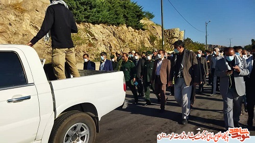 گزارش تصویری/ برگزاری مراسم پیاده‌روی‌ «از حرم تا حرم» در خرم‌آباد