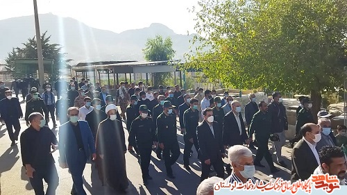 گزارش تصویری/ برگزاری مراسم پیاده‌روی‌ «از حرم تا حرم» در خرم‌آباد
