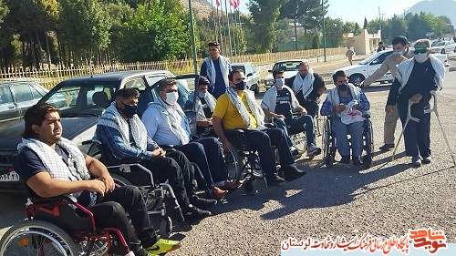 گزارش تصویری/ برگزاری مراسم پیاده‌روی‌ «از حرم تا حرم» در خرم‌آباد
