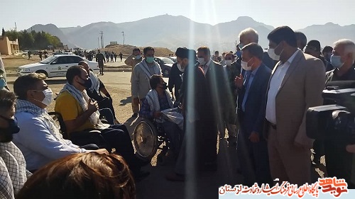 گزارش تصویری/ برگزاری مراسم پیاده‌روی‌ «از حرم تا حرم» در خرم‌آباد