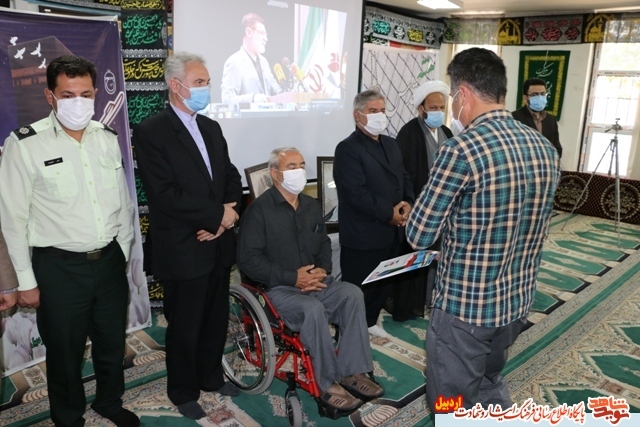 مراسم کنگره ملّی  «لاله های سفید » گرامیداشت شهدای حادثه منا همزمان با سراسر کشور در استان اردبیل برگزار شد