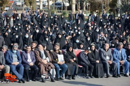 گزارش تصویری/پیکر مطهر شهید «احمد کشوری نیا» در خرم آباد تشییع شد