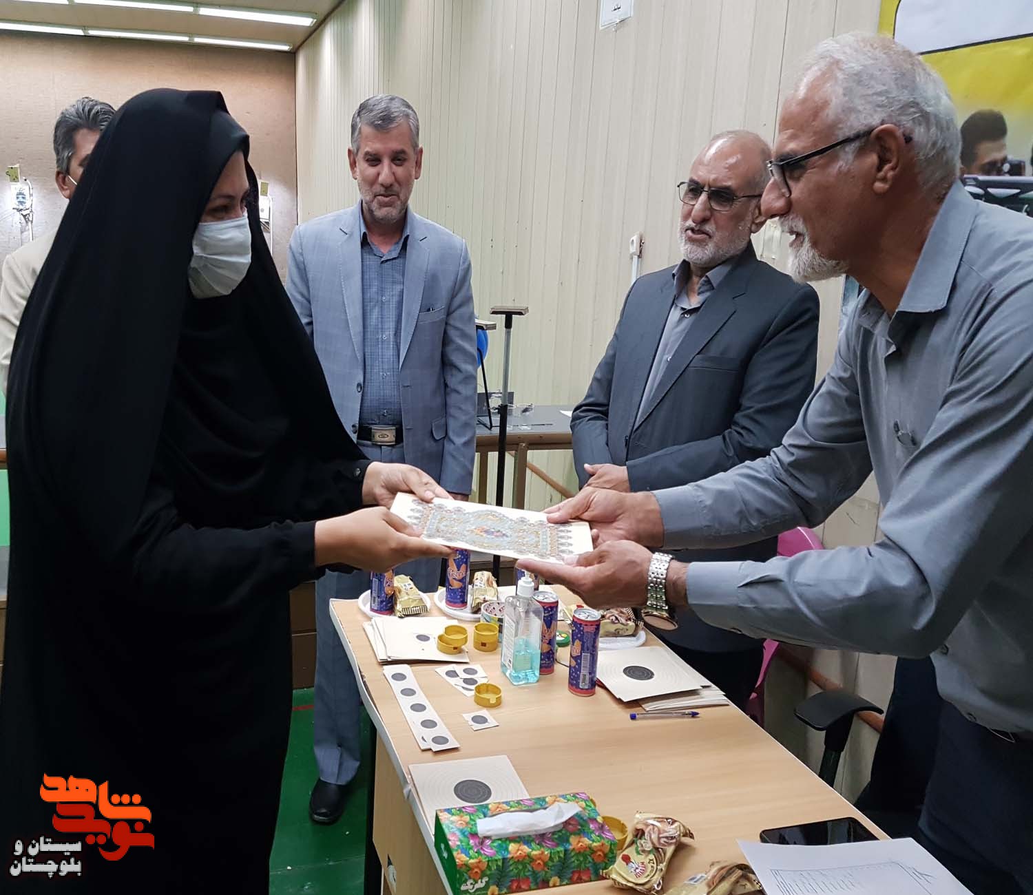 برگزاری مسابقه تیراندازی ویژه بانوان شاهد و ایثارگر در شهرستان زاهدان