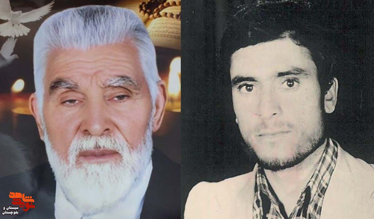 پدر شهید معظم«علی اکبر حاجی حسینی» به فرزند شهیدش پیوست