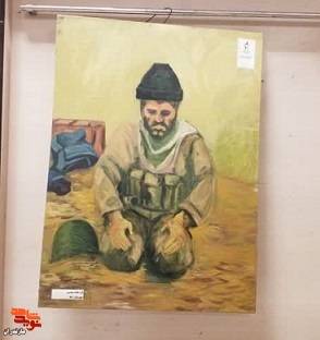 نمایشگاه هنر‌های تجسمی «ایثار» د رشهرستان ساری برگزار شد