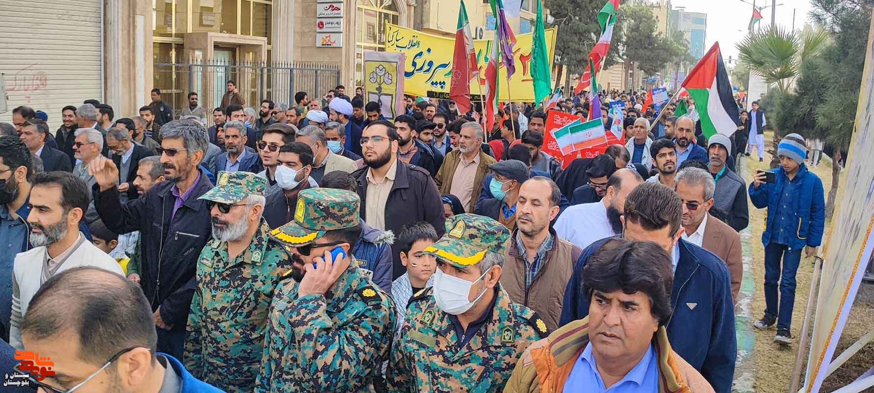 راهپیمایی باشکوه و غرور آفرین ۲۲ بهمن در چهل و ششمین سالگرد پیروزی شکوهمند انقلاب اسلامی برگزار شد