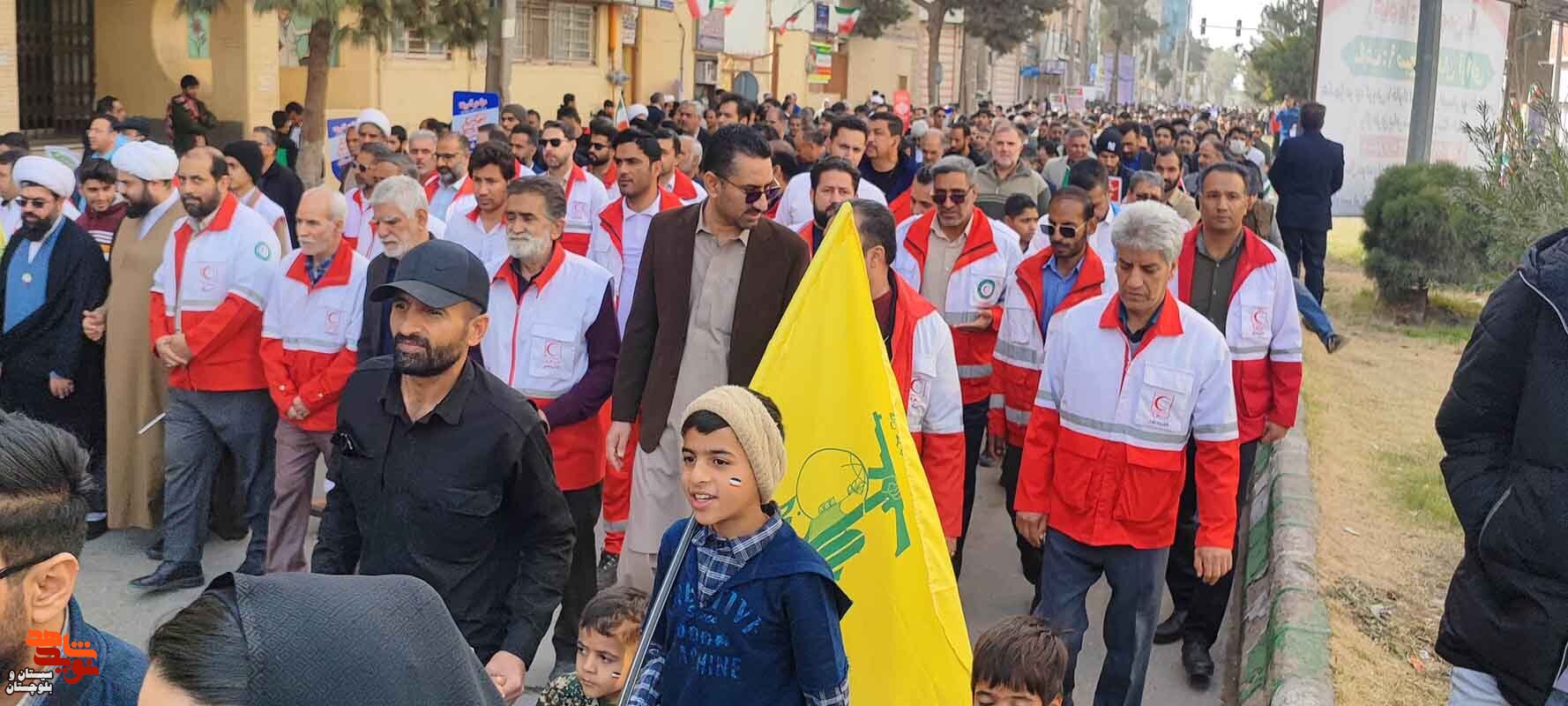 راهپیمایی باشکوه و غرور آفرین ۲۲ بهمن در چهل و ششمین سالگرد پیروزی شکوهمند انقلاب اسلامی برگزار شد