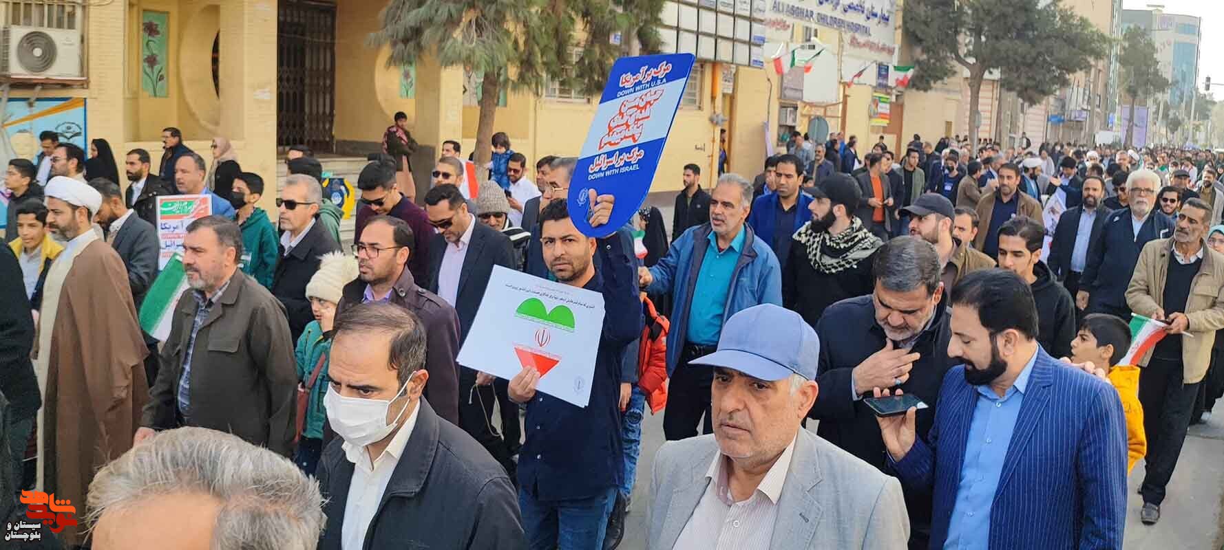 راهپیمایی باشکوه و غرور آفرین ۲۲ بهمن در چهل و ششمین سالگرد پیروزی شکوهمند انقلاب اسلامی برگزار شد