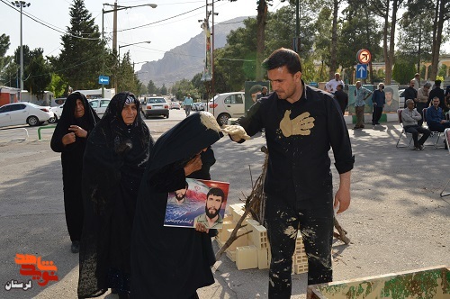 مراسم شب هفتم شهادت «شهید جمهور و همراهانش» بصورت سنتی در خرم آباد برگزار شد
