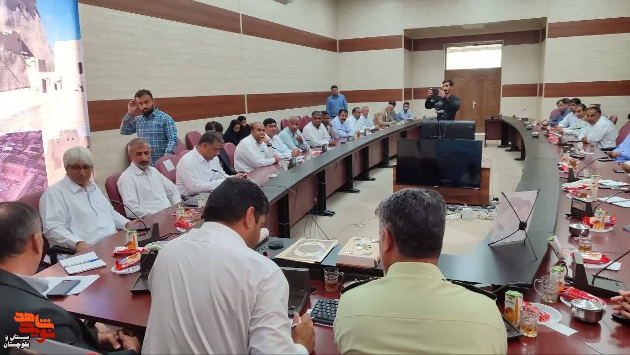 جلسه کارگروه توسعه و ترویج فرهنگ ایثار و شهادت در سیب سوران