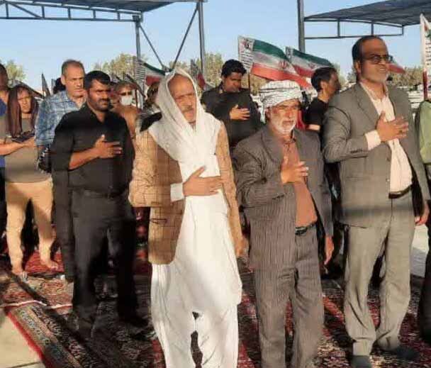 اولین سالگرد شهادت شهید«محسن کمالی دوست» در نیمروز برگزار شد