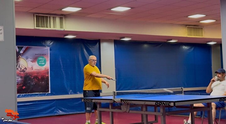 گزارش تصویری| برگزاری مسابقه تنیس‌روی‌میز آقایان شاهد و ایثارگر