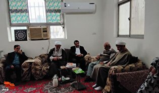 دیدار مشاور عالی نماینده ولی فقیه در بنیاد شهید با والدین شهدا