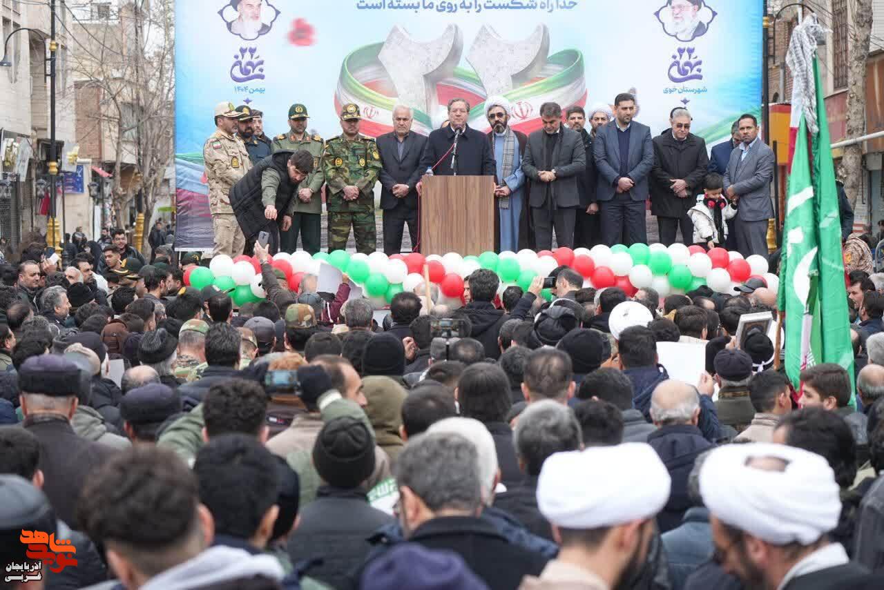 راهپیمایی یوم الله ۲۲ بهمن در خوی