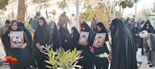 تجدید میثاق خانواده‌های شهدای امنیت خاش با آرمان‌های...