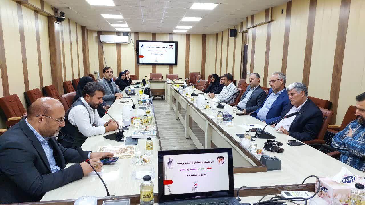 برگزاری آئین تجلیل از مقام شامخ معلمان و اساتید ستاد های شاهد و ایثارگر برگزاری آئین تجلیل از مقام شامخ معلمان و اساتید ستاد های شاهد و ایثارگر