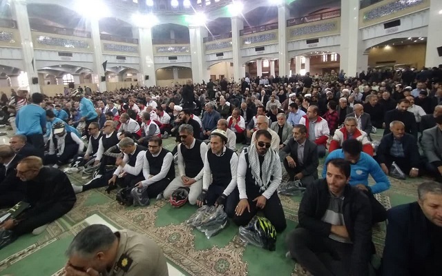بزرگداشت شهدای خدمت در تبریز با حضور رئیس جمهور ایران