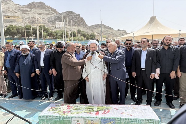 پیکر مطهر شهید «شایان‌فرد» در زاهدان تشییع شد