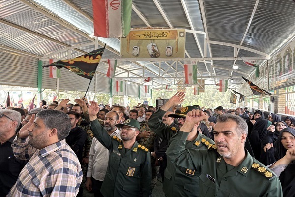 پیکر مطهر شهید «شایان‌فرد» در زاهدان تشییع شد