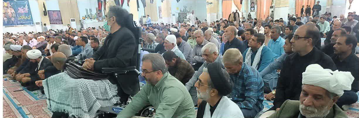 مراسم بزرگداشت شهید«آیت‌ الله سید محمدتقی حسینی طباطبایی» و شهدای هفتم تیر در زابل