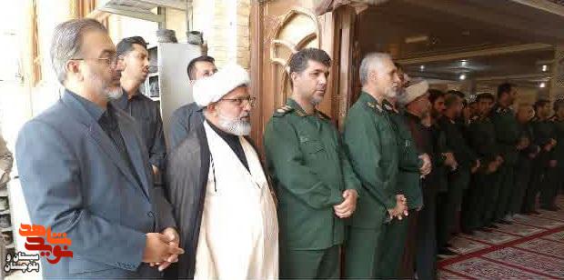 مراسم گرامیداشت شهدای اقتدار در مسجد جامع زاهدان برگزار شد