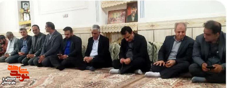 تجلیل از مقام شهید ورزشکار «منصور آزره» در شهرستان نیمروز
