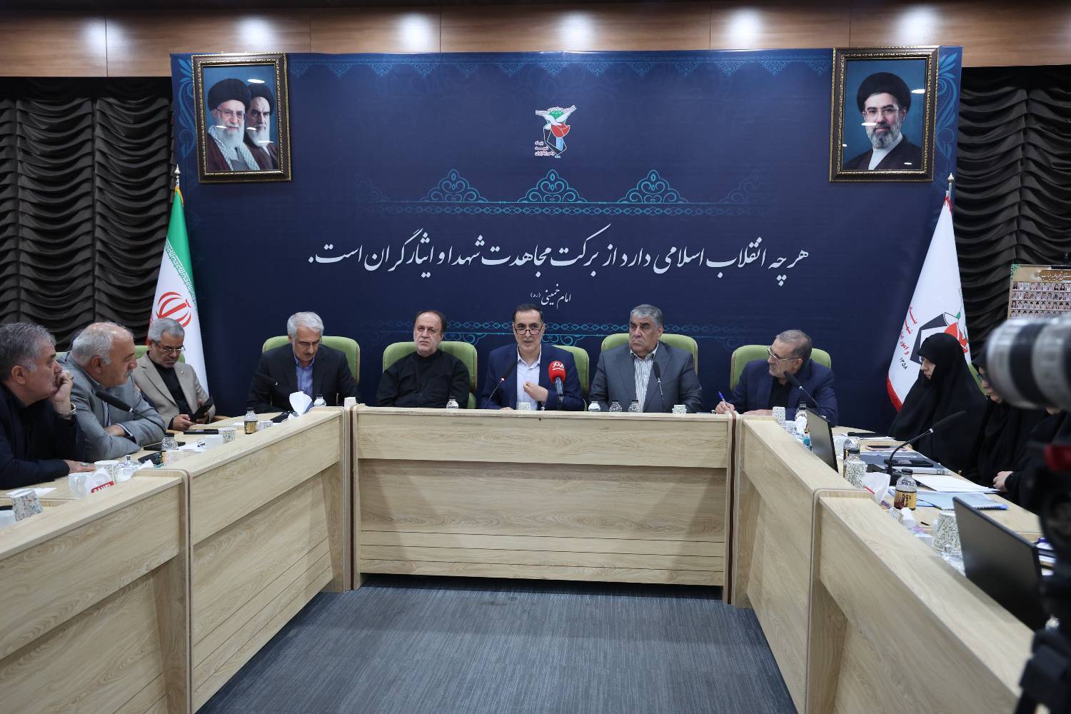 تأکید رئیس بنیاد شهید و امور ایثارگران بر ضرورت تعامل و مشارکت با دولت و مجلس برای حل مشکلات ایثارگران تأکید رئیس بنیاد شهید و امور ایثارگران بر ضرورت تعامل و مشارکت با دولت و مجلس برای حل مشکلات ایثارگران