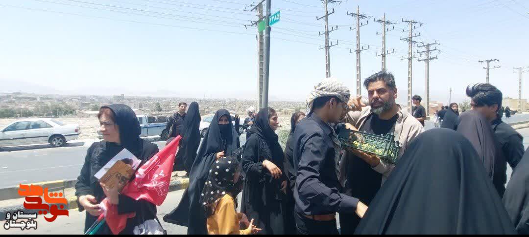 موکب«سلام شهید» زاهدان به جاماندگان اربعین حسینی خدمات‌رسانی کرد