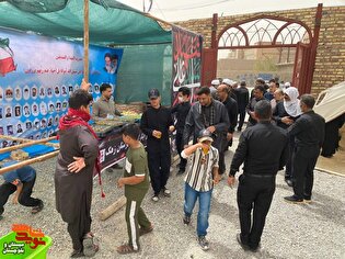 خروش جاماندگان اربعین حسینی در زهک؛ موکب «سلام...
