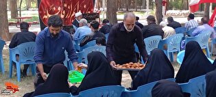 برپایی موکب «سلام شهید» در گلزار شهدای گمنام خاش...