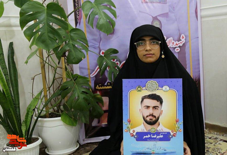 سفارشی برای لحظه‌ی پرواز / قابی که شهید با دستان خود برای بنر یادبودش انتخاب کرد