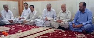 تجلیل از خانواده شهید«احمد درخشان»