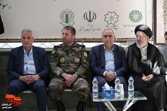 تجدید میثاق مسئولان آذربایجان‌شرقی با آرمان‌های شهدا در هفته دولت/ تاکید بر تداوم «مکتب خدمتگزاری»