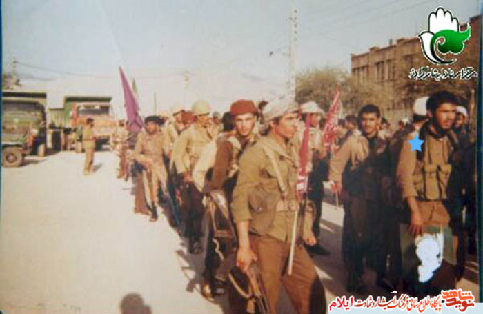 شهید هدایت صحرایی فرمانده اطلاعات گردان 505 محرم 