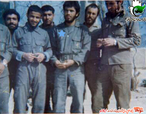 شهید هدایت صحرایی فرمانده اطلاعات گردان 505 محرم 