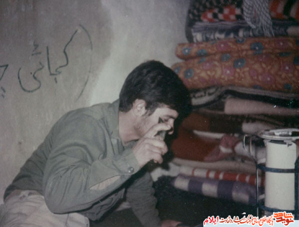  شهید رضا اسدی از شهدای مین زدا استان ایلام